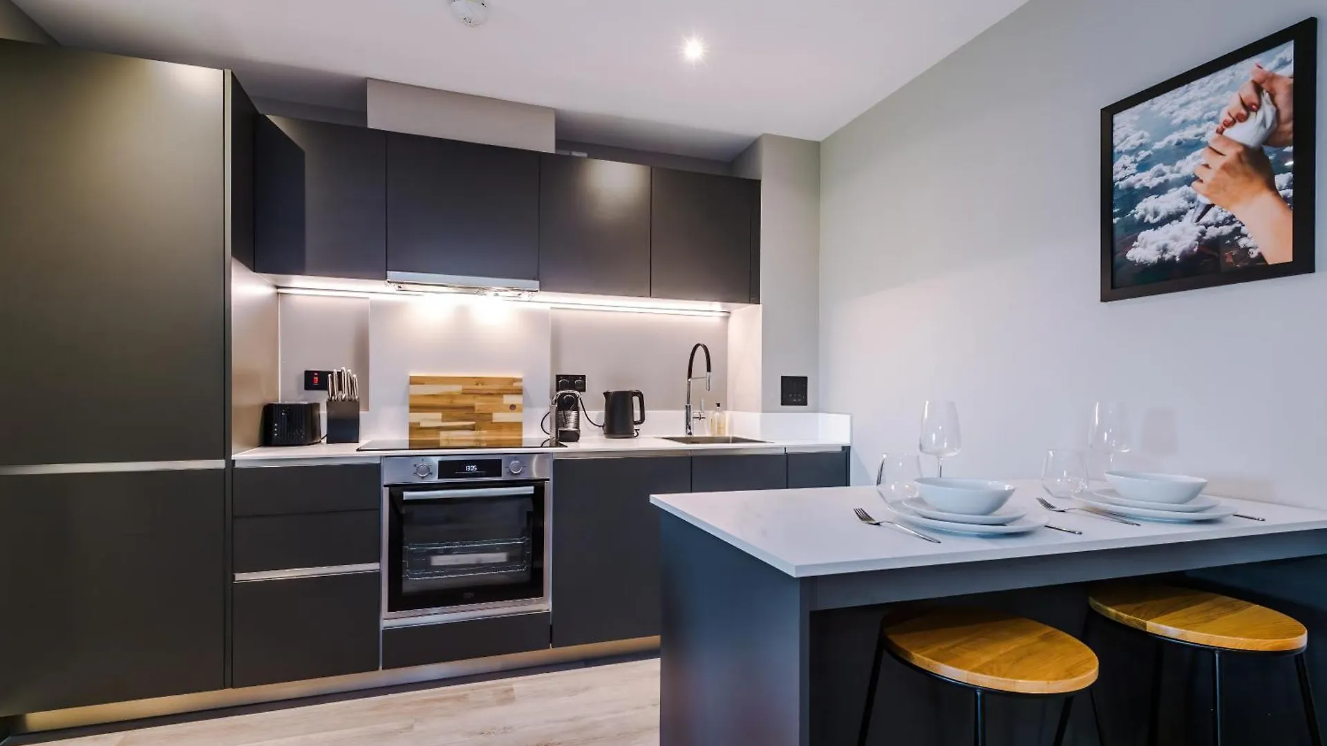 Premium 3 Bed Apartment City Centre - Free Parking Leeds  0*, Leeds (West Yorkshire) Wielka Brytania
